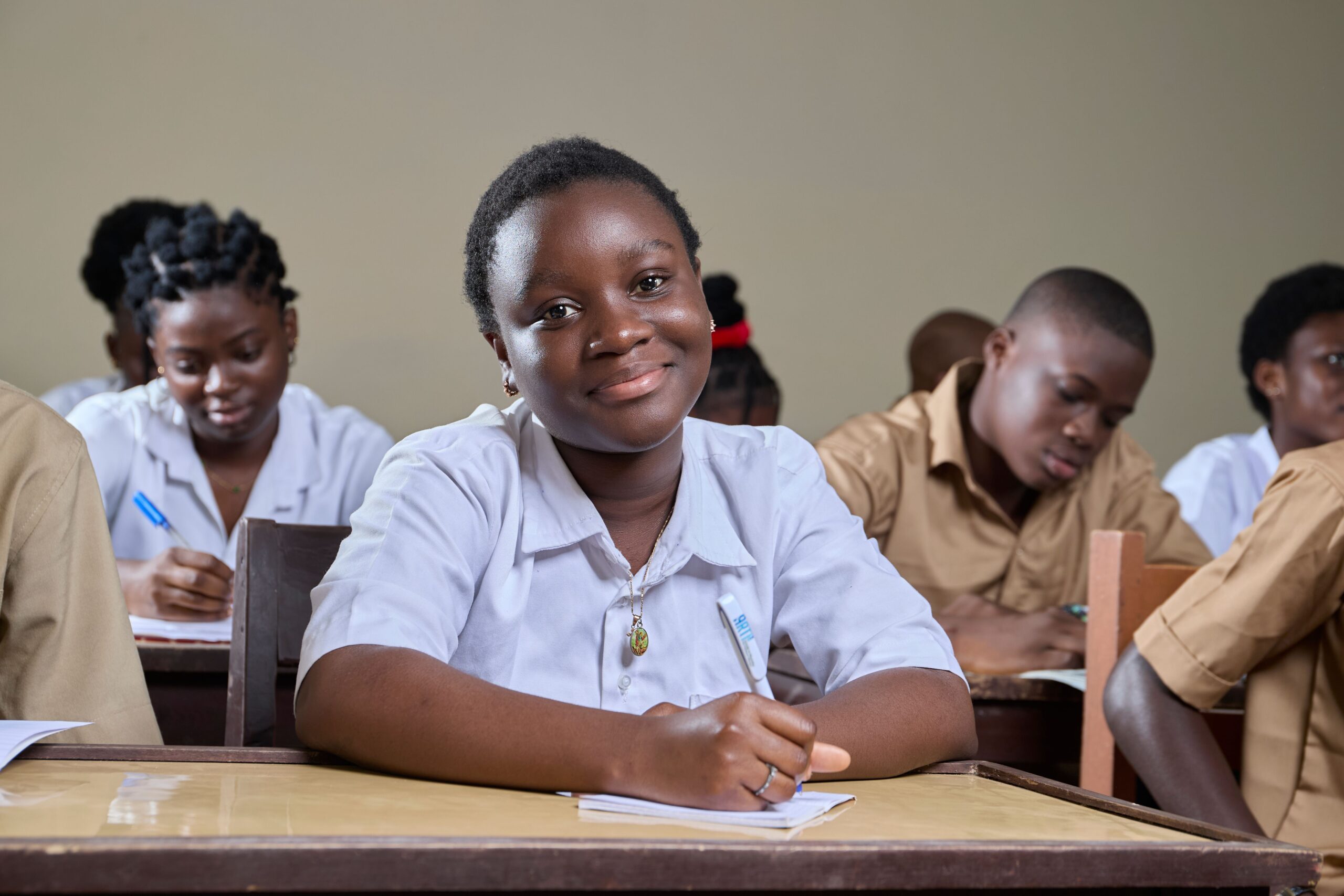 students studying for the JAMB UTME examination